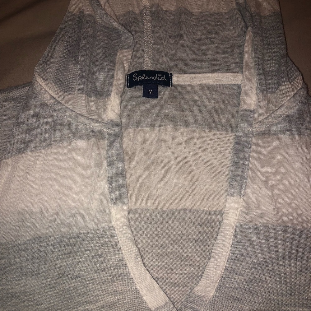 Splendid girls hooded cover-up